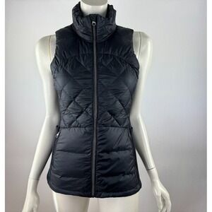 Lululemon Down For A Run Goose Down Quilted Vest Women 4 Full Zip Sleeveless Run